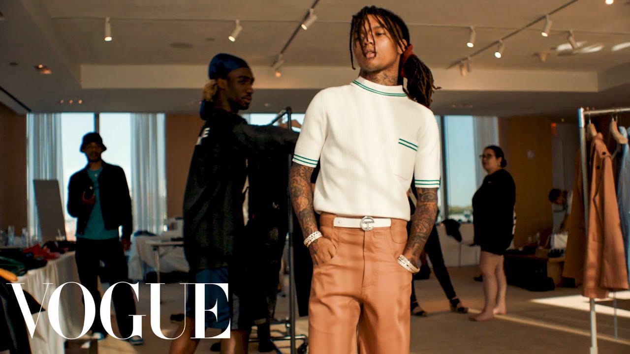 Behind Swae Lee's Backwards Polo Shirt CFDA Awards Look | Vogue