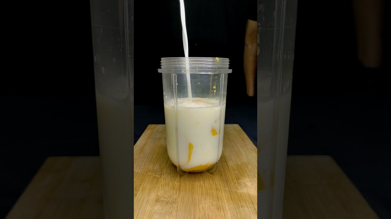 Mango Milkshake ASMR #shorts