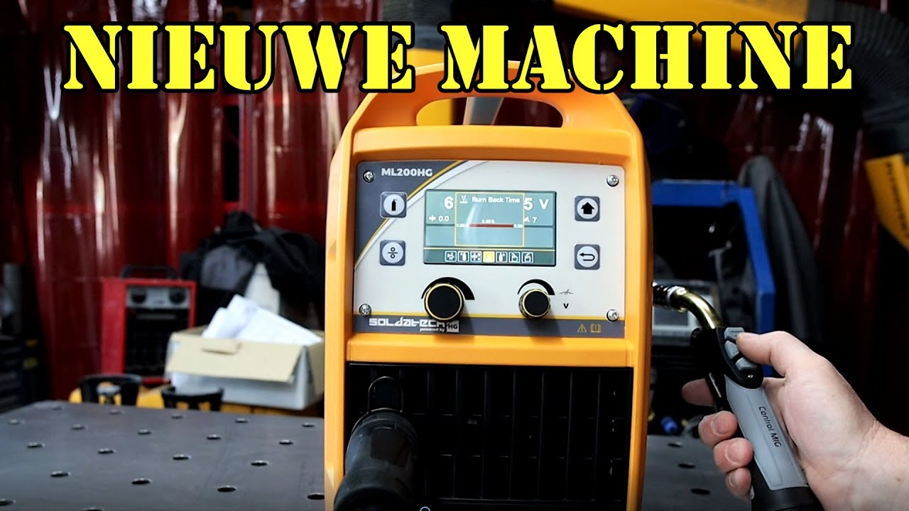Soldatech ML200HGMIG MAG lasapparaat synergetisch 200A van Kraaijkamp-lasmachines