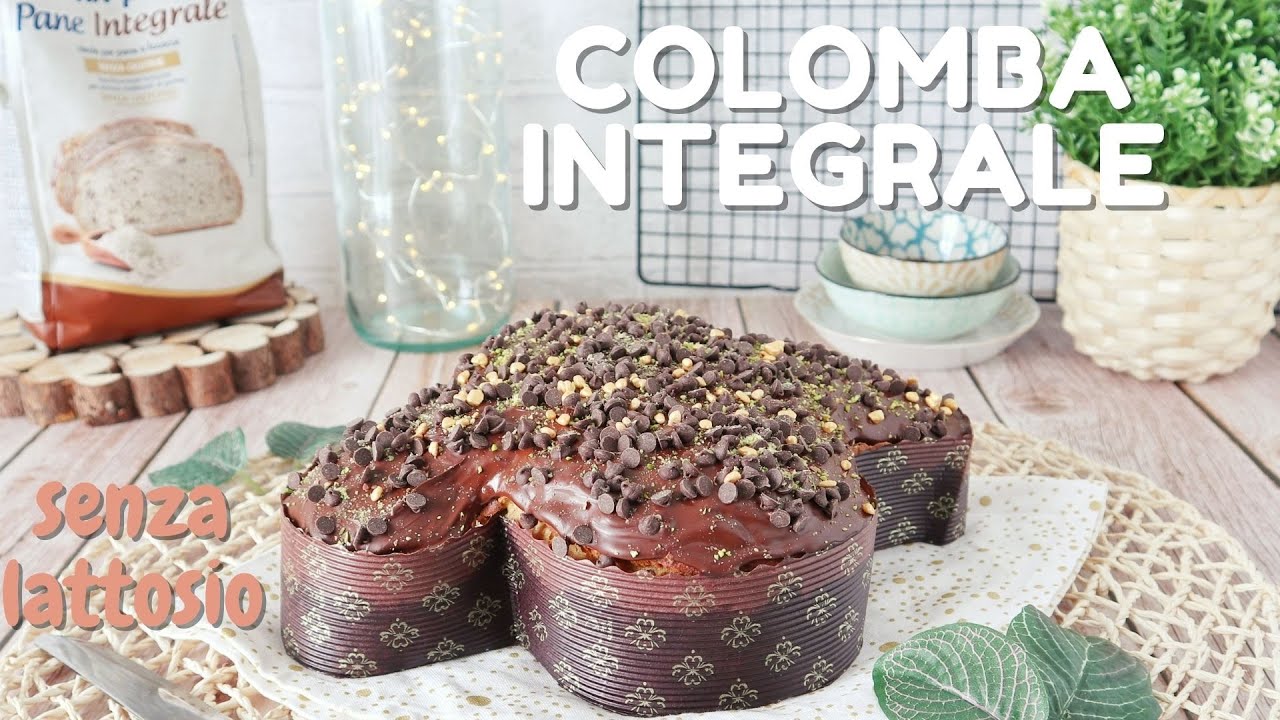 COLOMBA SENZA GLUTINE 💚 | Integrale e senza lattosio  | Ricetta veloce | Anthea e Giacomo