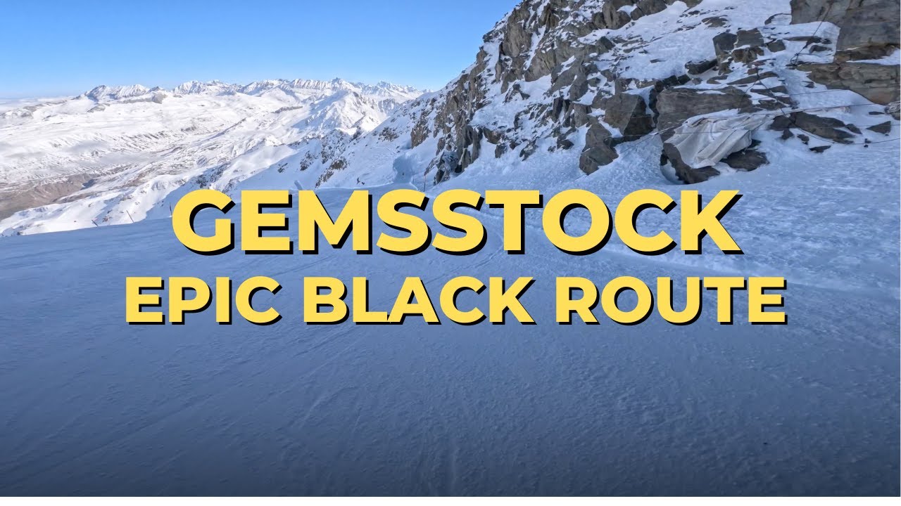1500m Vertical Descent Down Switzerland's Infamous Gemsstock Black Route?
