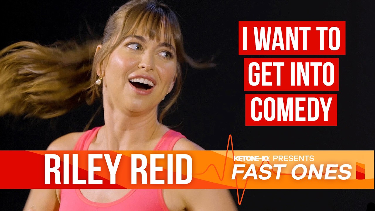 Riley Reid confirms career move into comedy while sprinting 10mph on a treadmill - Fast Ones Ep6