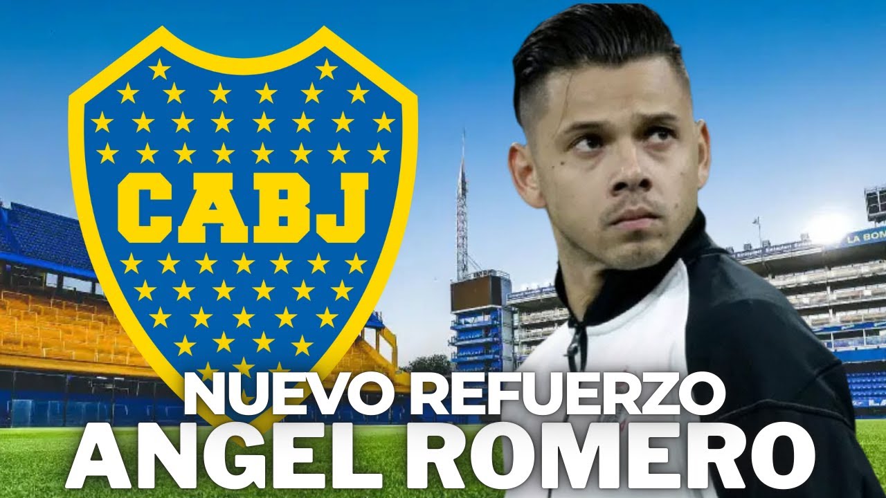 ASI JUEGA ANGEL ROMERO NUEVO REFUERZO DE BOCA JUNIORS / ANALISIS Y REACCION
