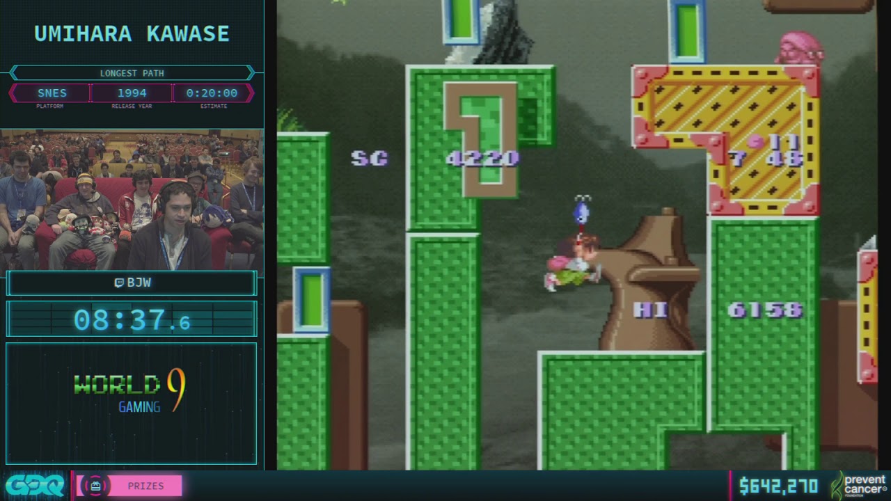 Umihara Kawase by bjw in 14:53 - AGDQ 2018 - Part 103