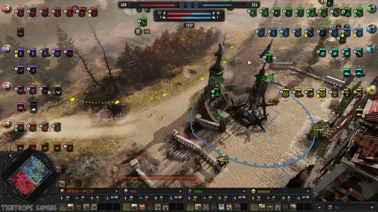 COH3 4v4 Redball Arty Wall