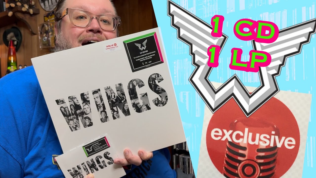 Wings 1 CD и 1 LP эксклюзивно для Target!!!! #paulmccartneyandwings #targetrun #unboxing #paulmcc...
