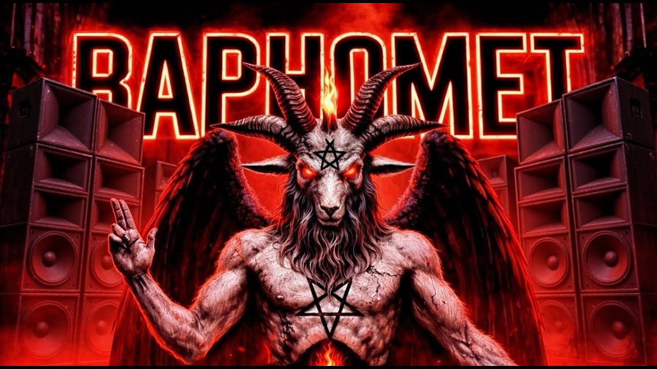 DARK TECHNO MIX🐐 — Occult Bass & Goat Head Ritual (1 HR+) | BAPHOMET