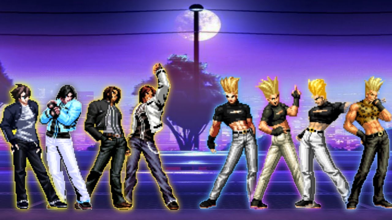 [KOF Mugen] Kyo Team VS. Benimaru Team