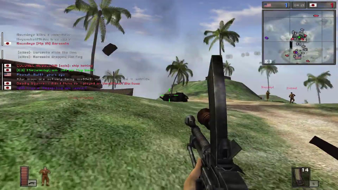 TheCalmingClam live - Battlefield 1942 online!