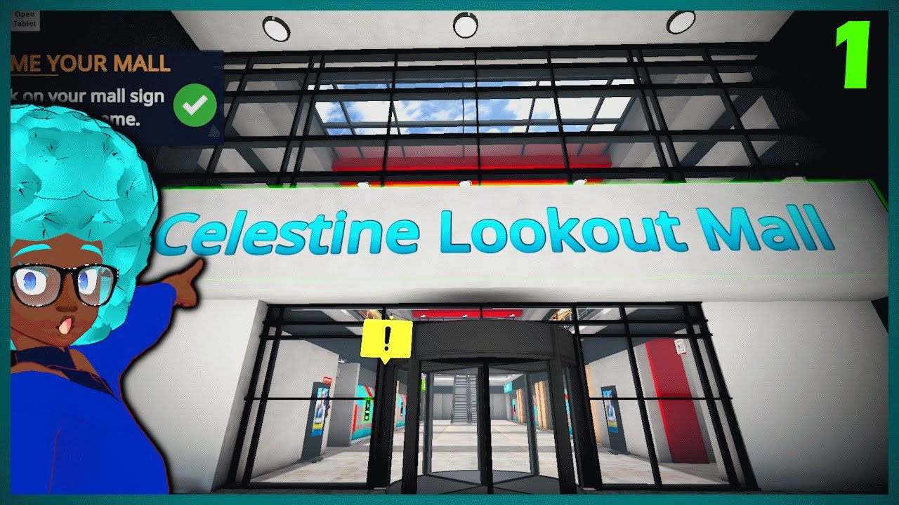 I Opened Up My Very Own Mall! | Mall Simulator Episode 1