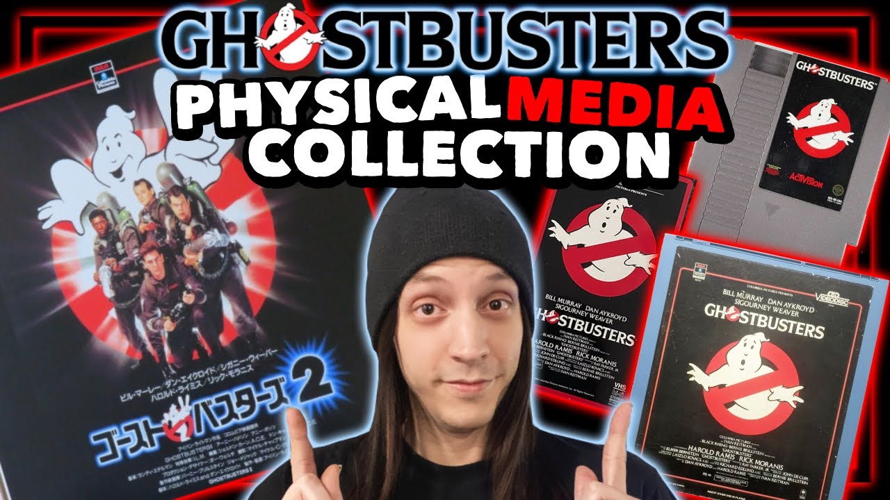 MASSIVE Ghostbusters Physical Media Collection