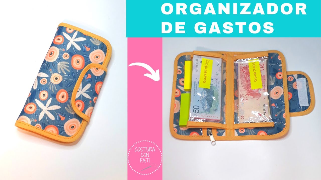 DIY – ORGANIZADOR PARA GASTOS / ORGANIZADOR DE GASTOS / ORGANIGASTOS