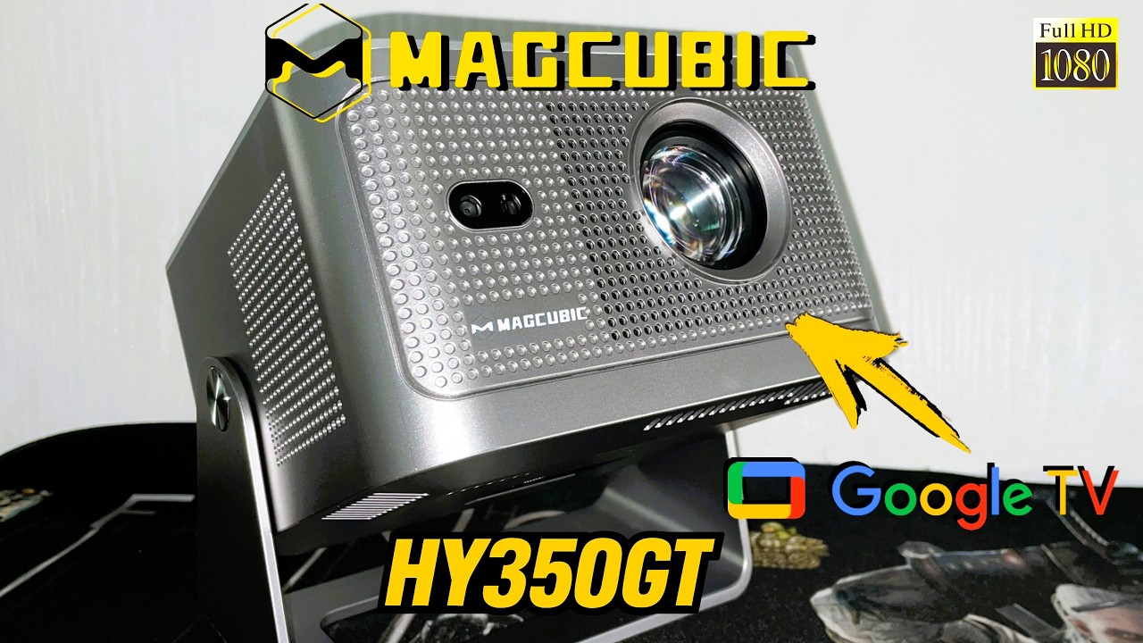 Magcubic HY350GT: El Proyector Más BARATO con GOOGLE TV | REVISIÓN Y PRUEBAS