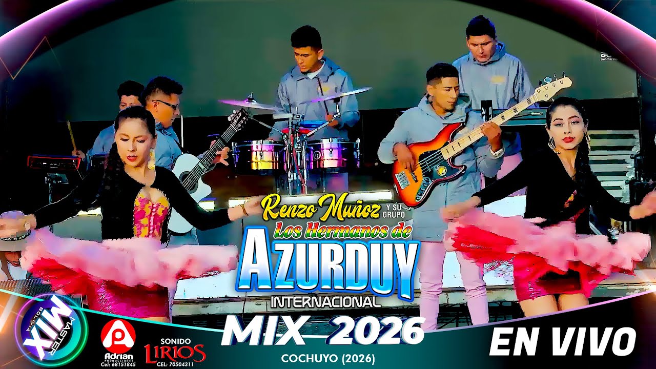 Los Hermanos de Azurduy Mix 2026 (en Vivo) Cochuyo⚡Master Mix Bolivia
