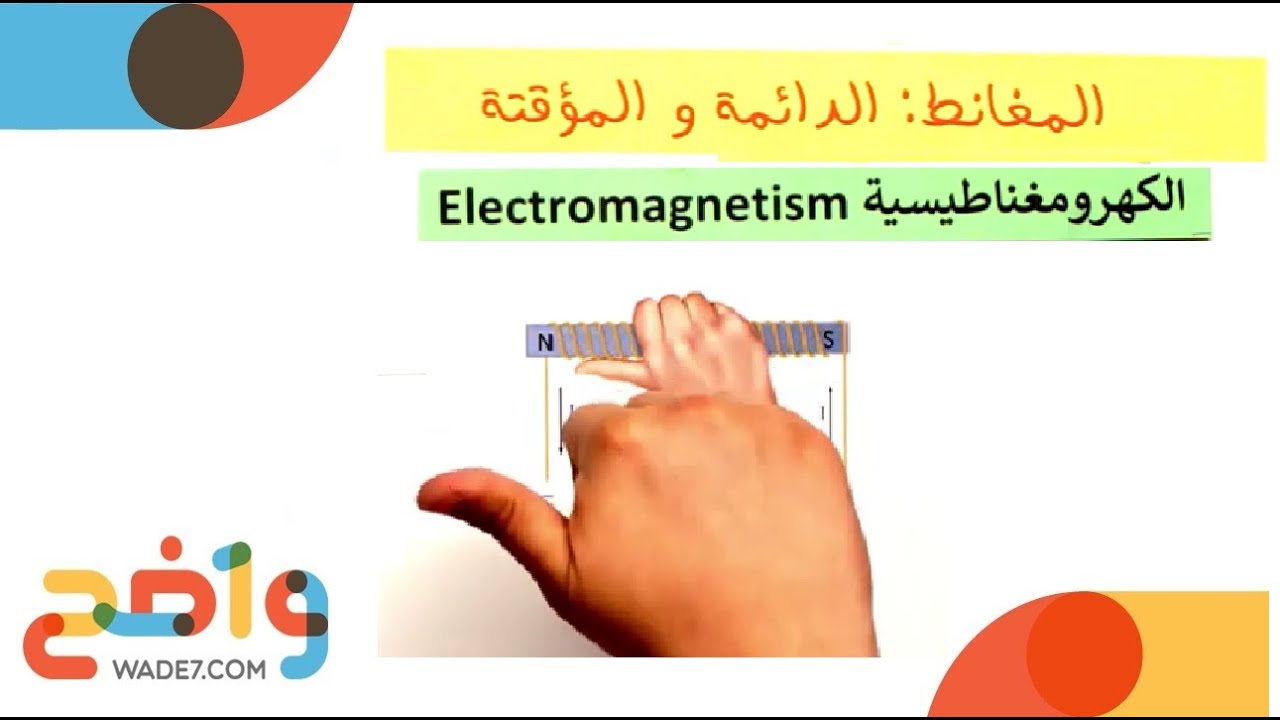 المغانط الدائمة والمؤقتة - الكهرومغناطيسية (فيزياء 4)