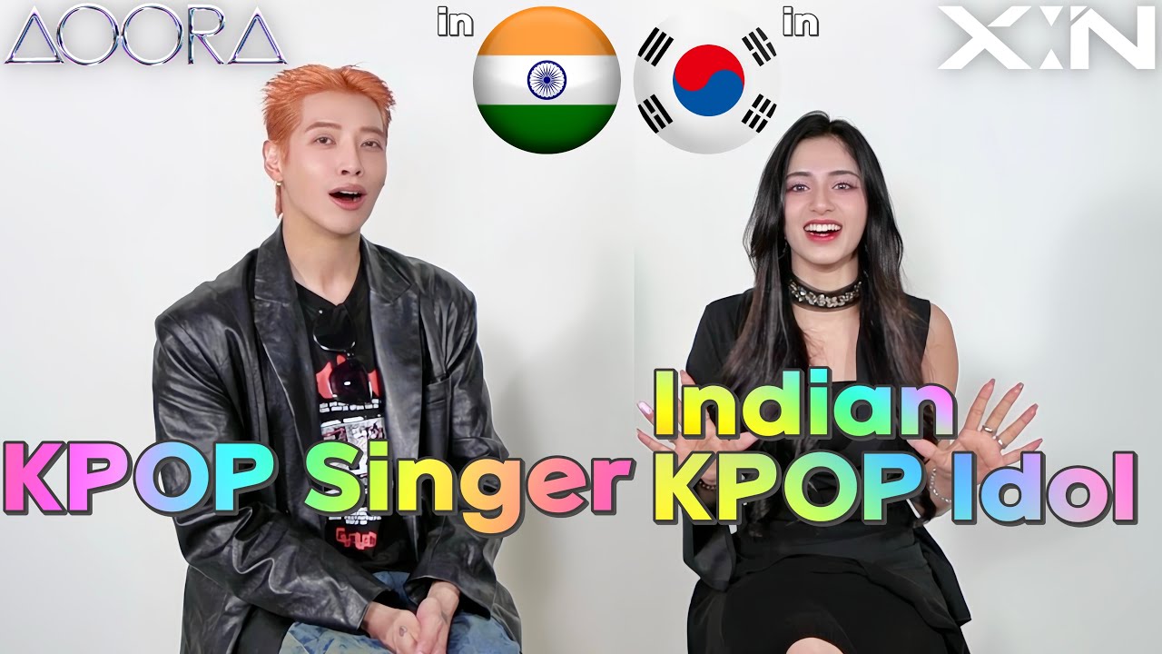 The Real India as told by a KPOP singer vs the Real Korea as told by an Indian KPOP idol🔥AOORA XIN