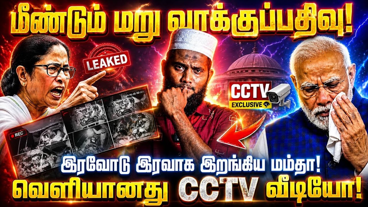 🚨 மீண்டும் மறு வாக்குப்பதிவு!இரவோடு இரவாக இறங்கிய மம்தா 😱வெளியானது CCTV வீடியோ!