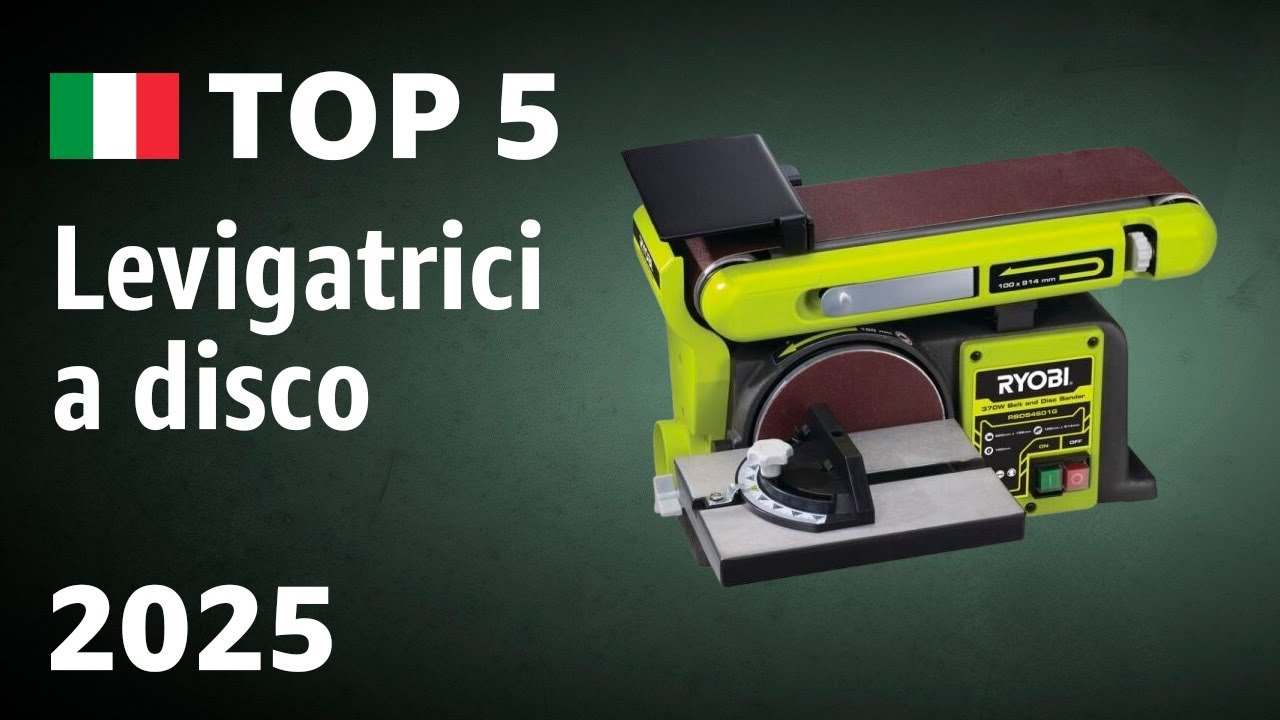 TOP—5. Migliori levigatrici a disco 2025