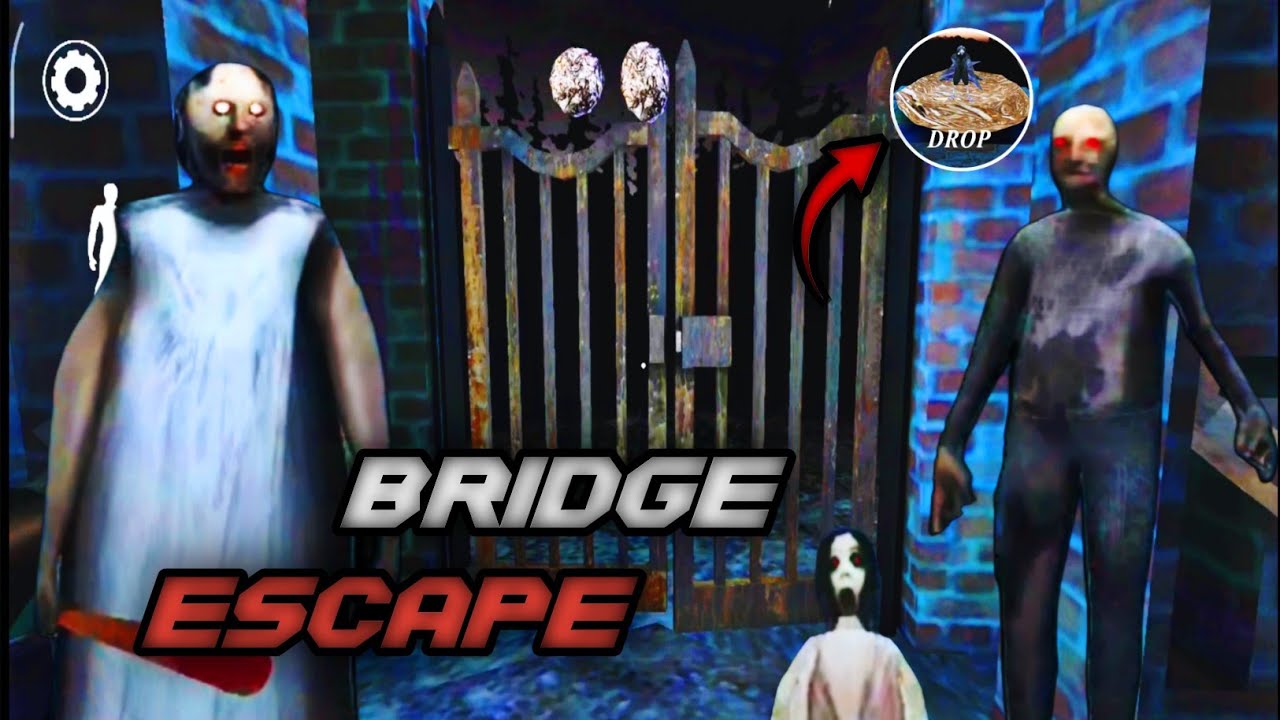 GRANNY 3 BRIDGE ESCAPE || kawa 🐦‍⬛ mar diya.