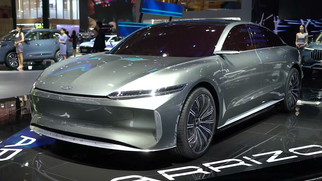 Appearance video of the all-new Chery ARRIZO Star concept car (flagship sedan)