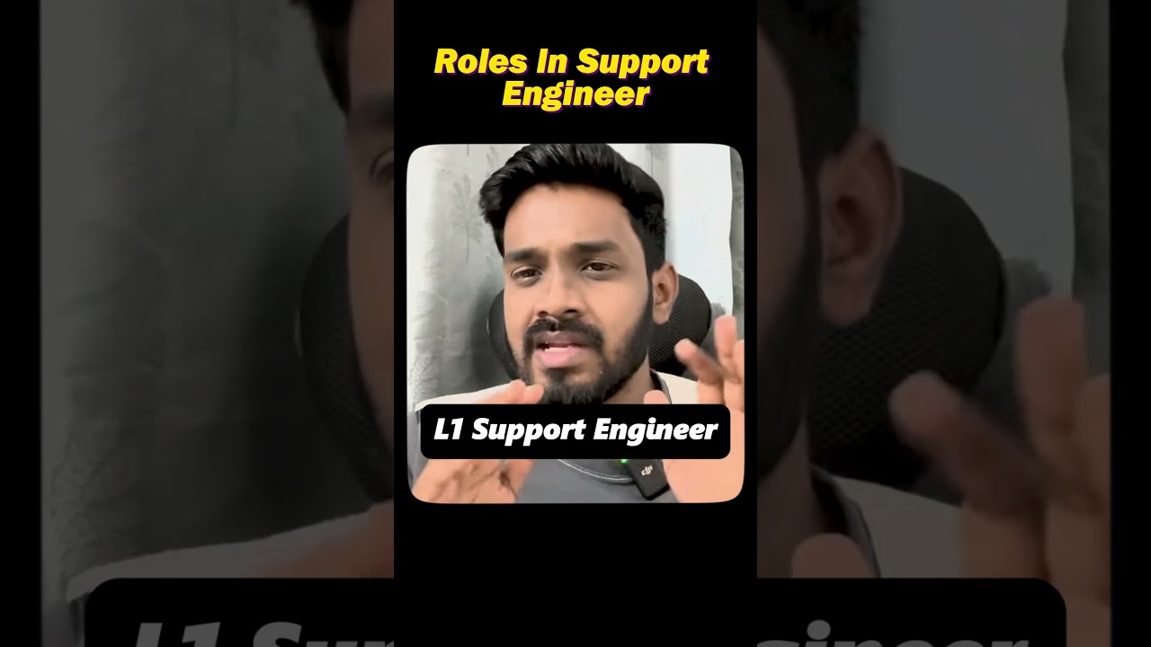 What Does a Support Engineer Do? 🤔🖥️|#shorts