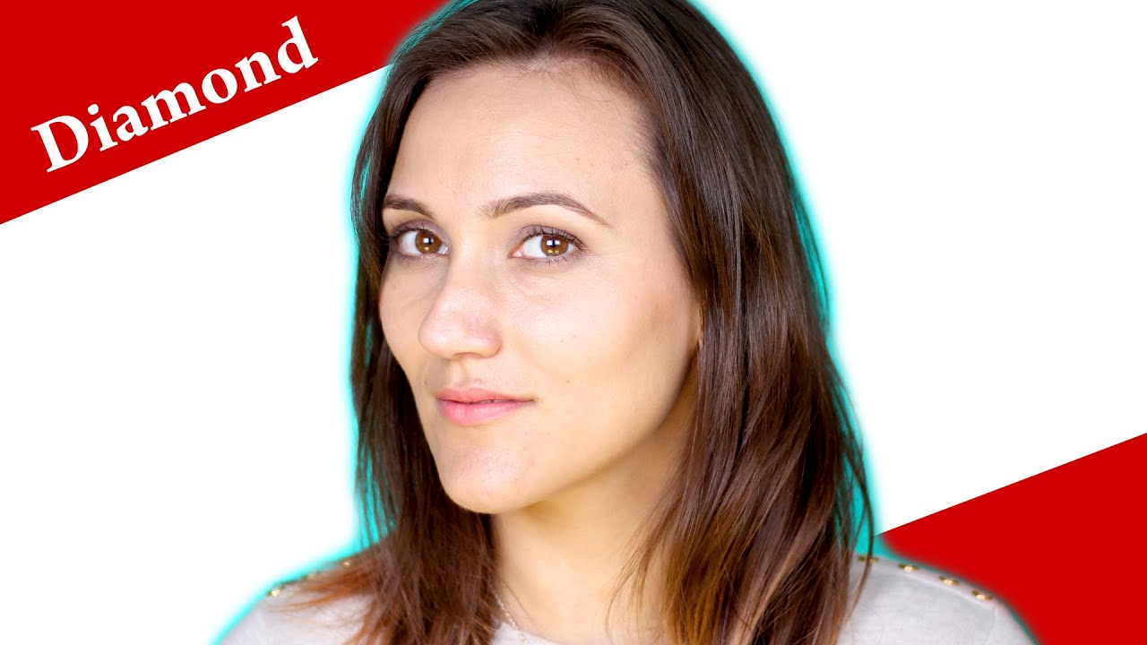 Contouring DIAMOND face shape with PROMINENT CHEEKBONES and CHIN