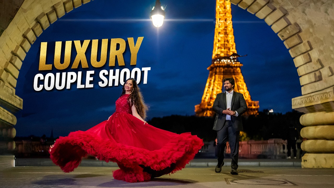 Luxury Couple Shoot in Switzerland & Paris | Telugu Love Song | Deepthi & Shiva