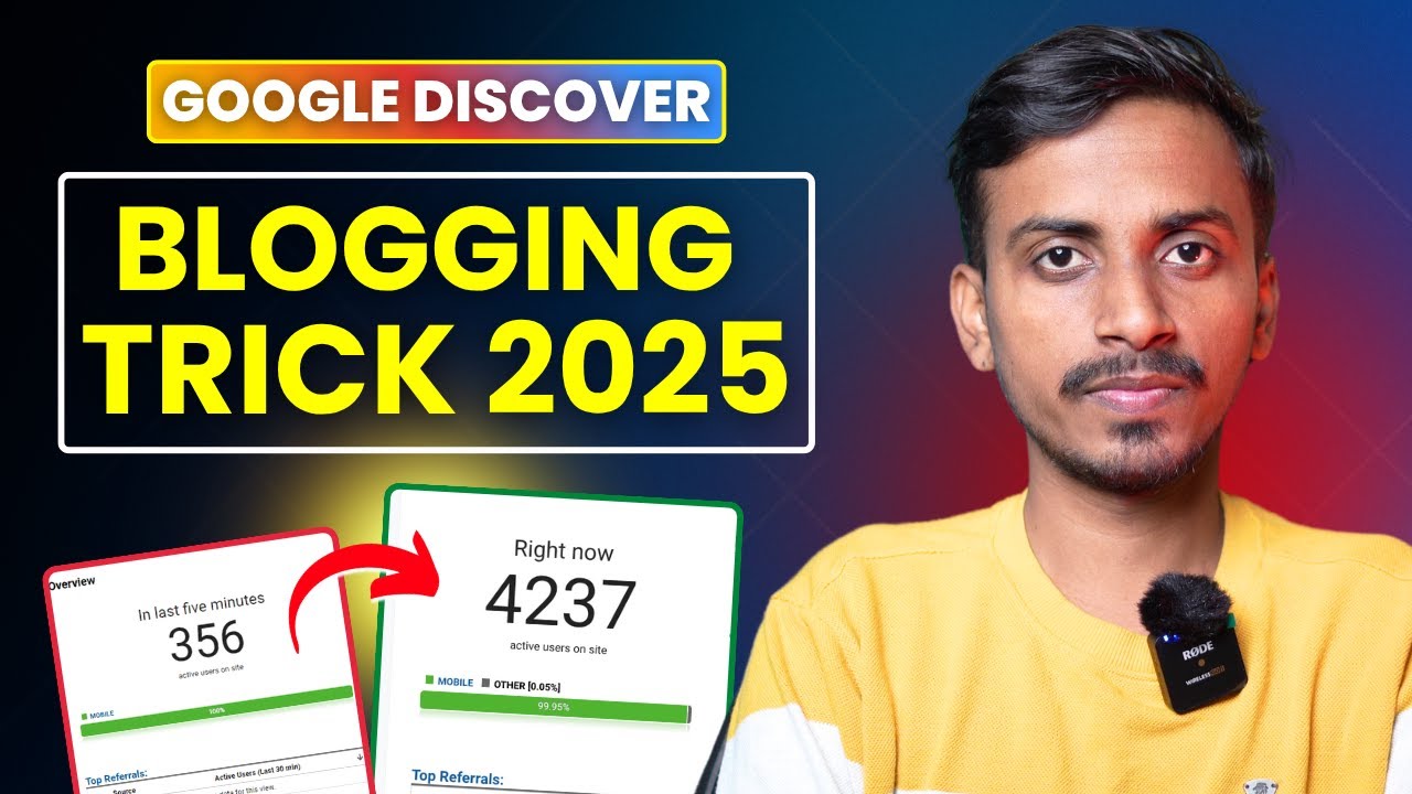 🔥 Google Discover और Expired Domain का जादू? Blogging Trick 2025 for Traffic & Income | Case Study