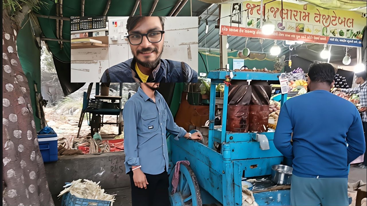 मार्केट में मेटर हो गया 😱 जूस वाले से 