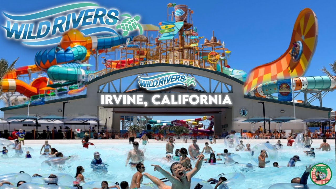 WILDRIVERS 🏊‍♂️🌤️WATERPARK RENOVATED😉🎉!! FULL TOUR. Irvine CA.