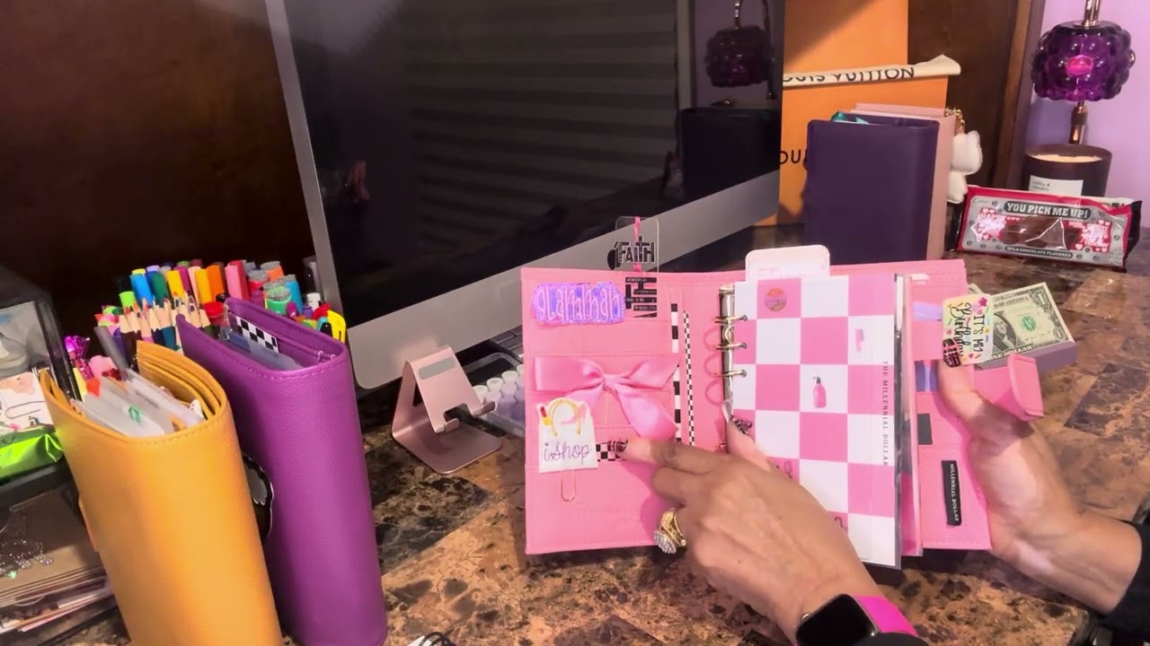 Cash stuffing-Story Time‼️Business binder Love💜Wallet unstuffing👌🏾💰*Star notes