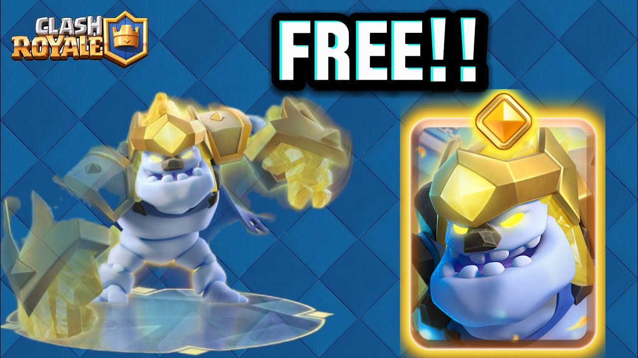FREE! PROVIAMO il GOLEM ICE EROICO💛! CLASH ROYALE [ITA]