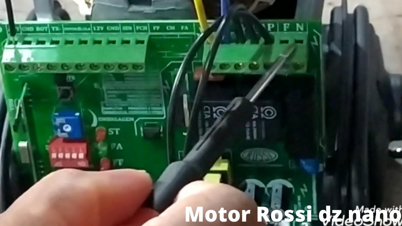 COMO INSTALAR MOTOR ROSSI DZ NANO 36