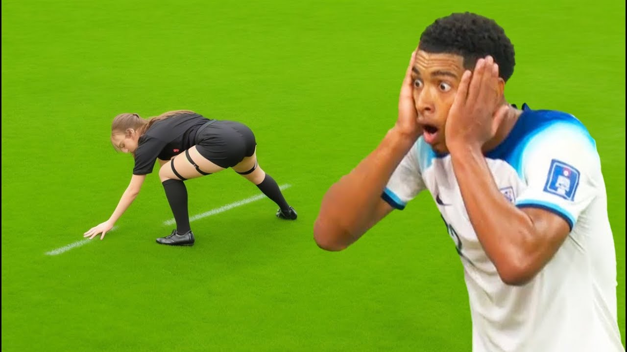When The Referee is a Very BEAUTIFUL GIRL
