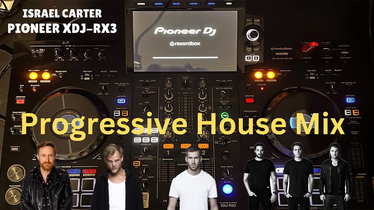 Israel Carter- Progressive House Mix | Pioneer XDJ-RX3