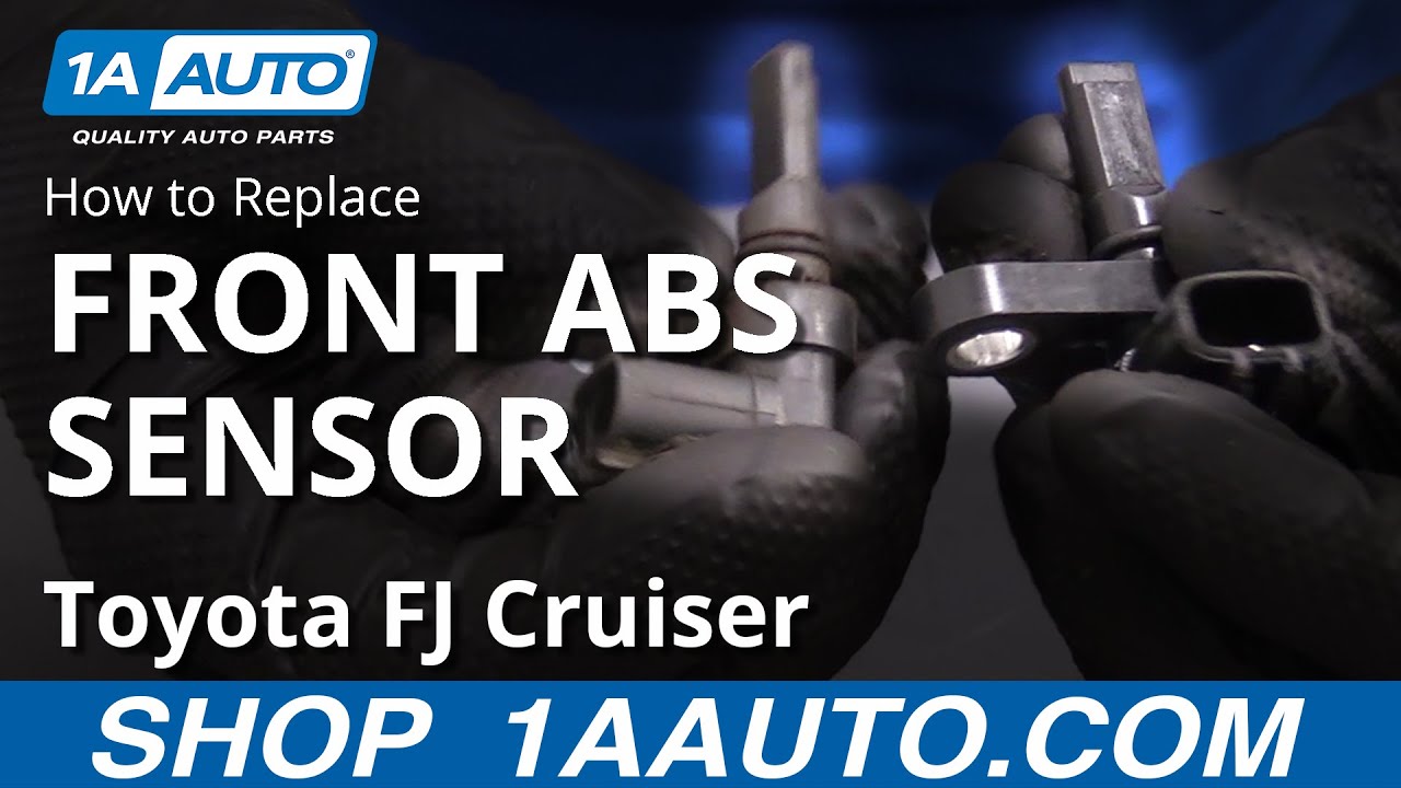 Как заменить датчик ABS на Toyota FJ Cruiser 07-14