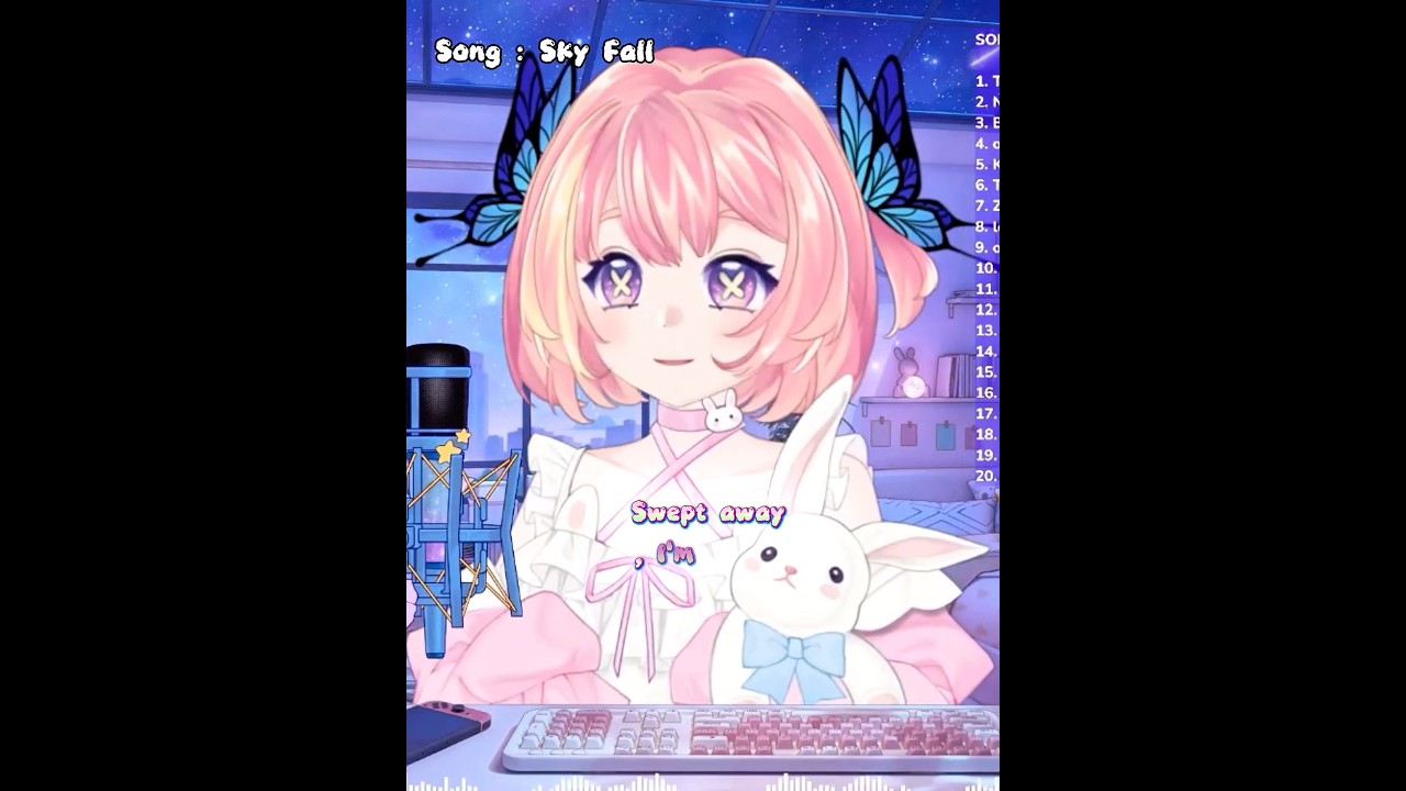 Sky fall - Lunaby Cover | #vtuber #vtubervn #lunaby #hojo #idol #singing #shorts #skyfall
