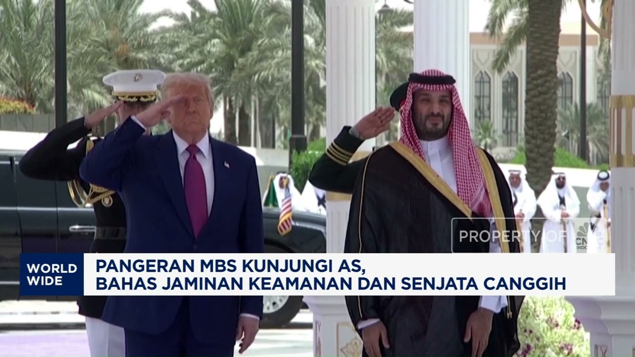 Pangeran MBS Kunjungi AS, Bahas Jaminan Keamanan & Senjata Canggih