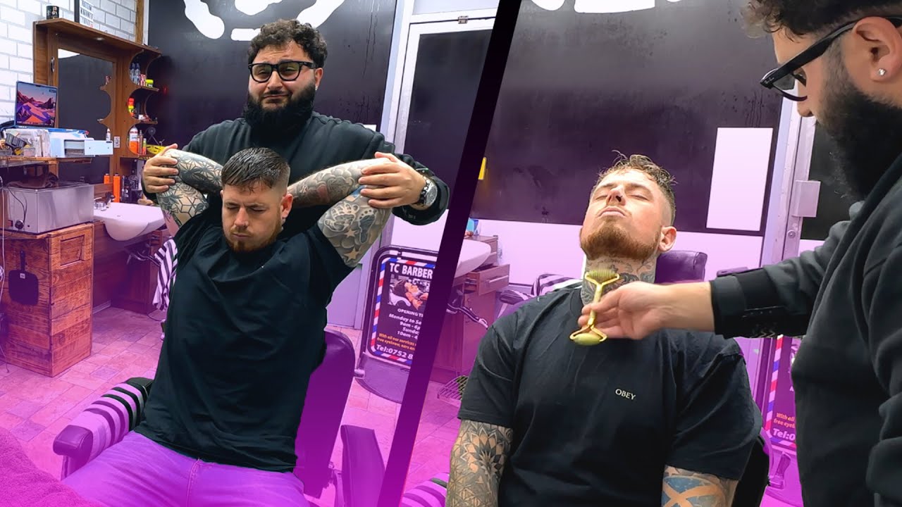 ASMR | The Perfect Barber Massage For Sleep 💈BARBER C💈