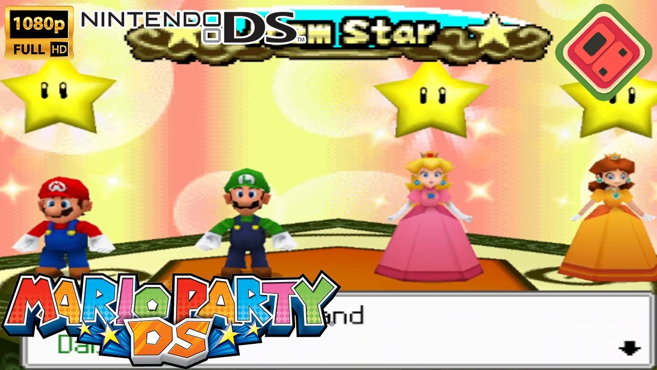 Mario Party DS HD Gameplay (MelonDS)