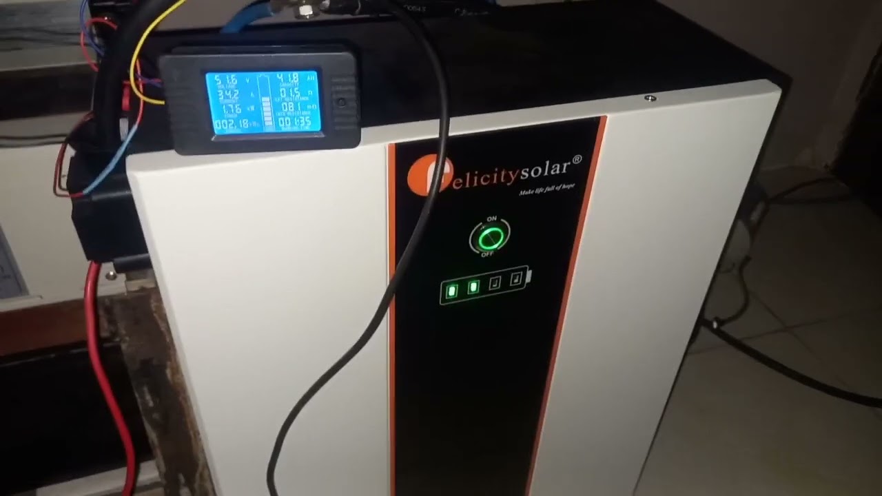 Capacity Testing Felicity LPBF48100-S LiFePO4 Battery 5KWH