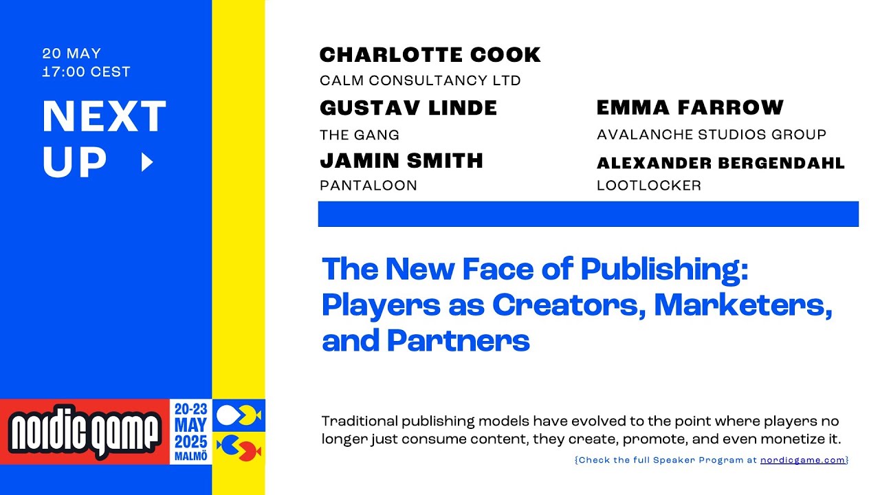 Panel: The New Face of Publishing: Players as Creators, Marketers, and Partners