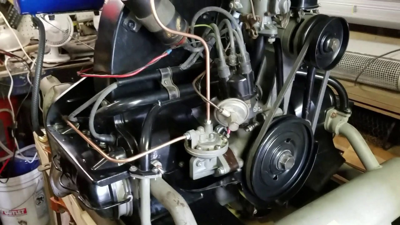 1957 VW Beetle - Oil Pressure Sending Test