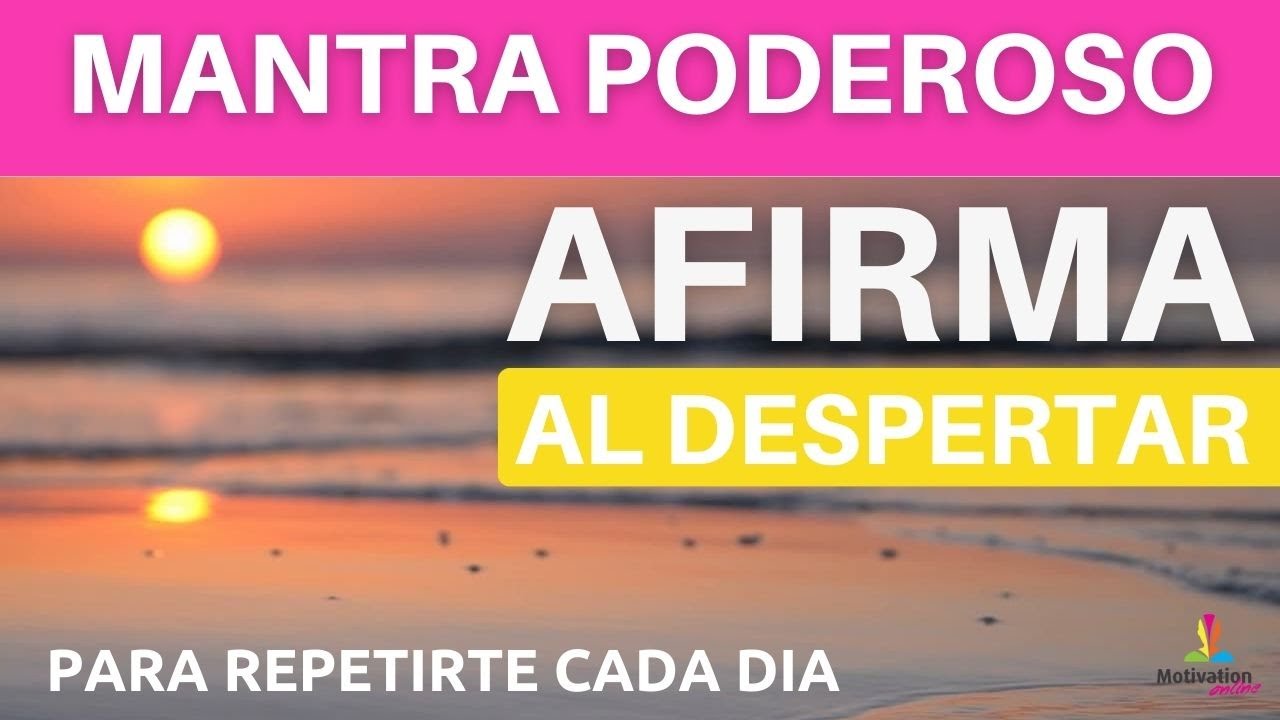 ✅ ¡PODEROSO! Para REPETIR durante 21 DIAS /  ☀️ DECRETOS de la MAÑANA para COMENZAR el DIA