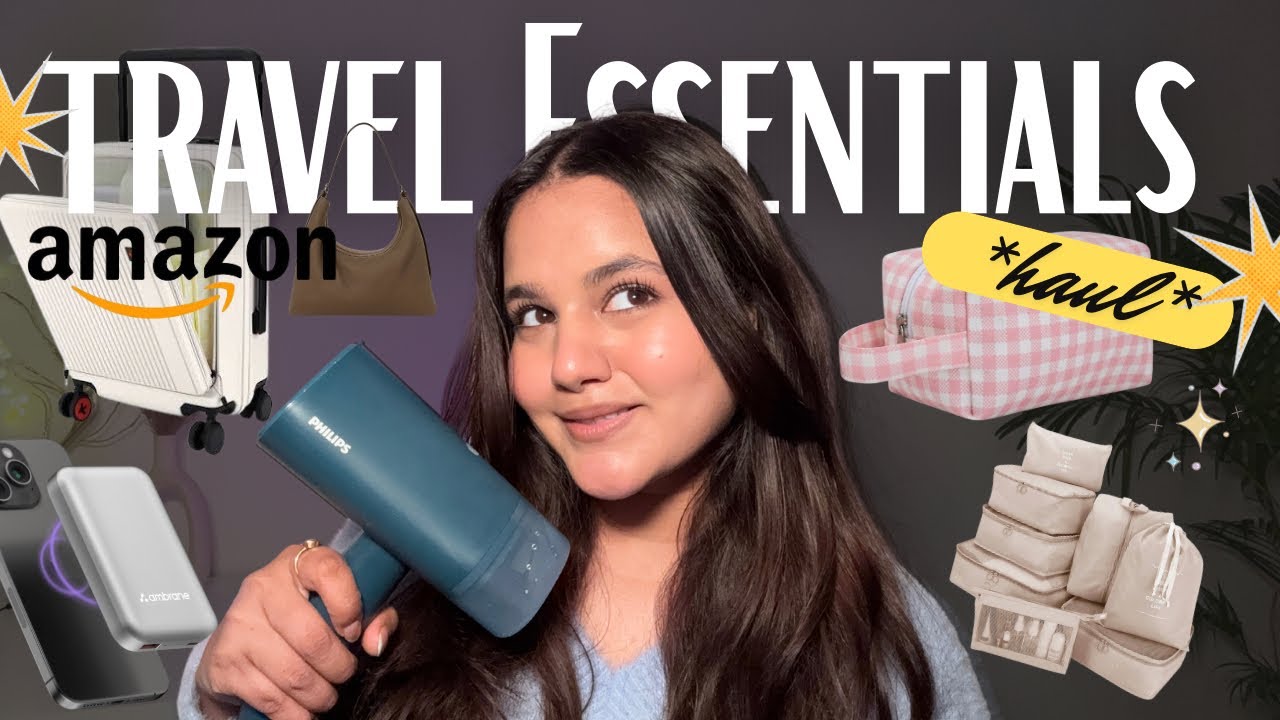 Amazon Travel ESSENTIALS haul!✨