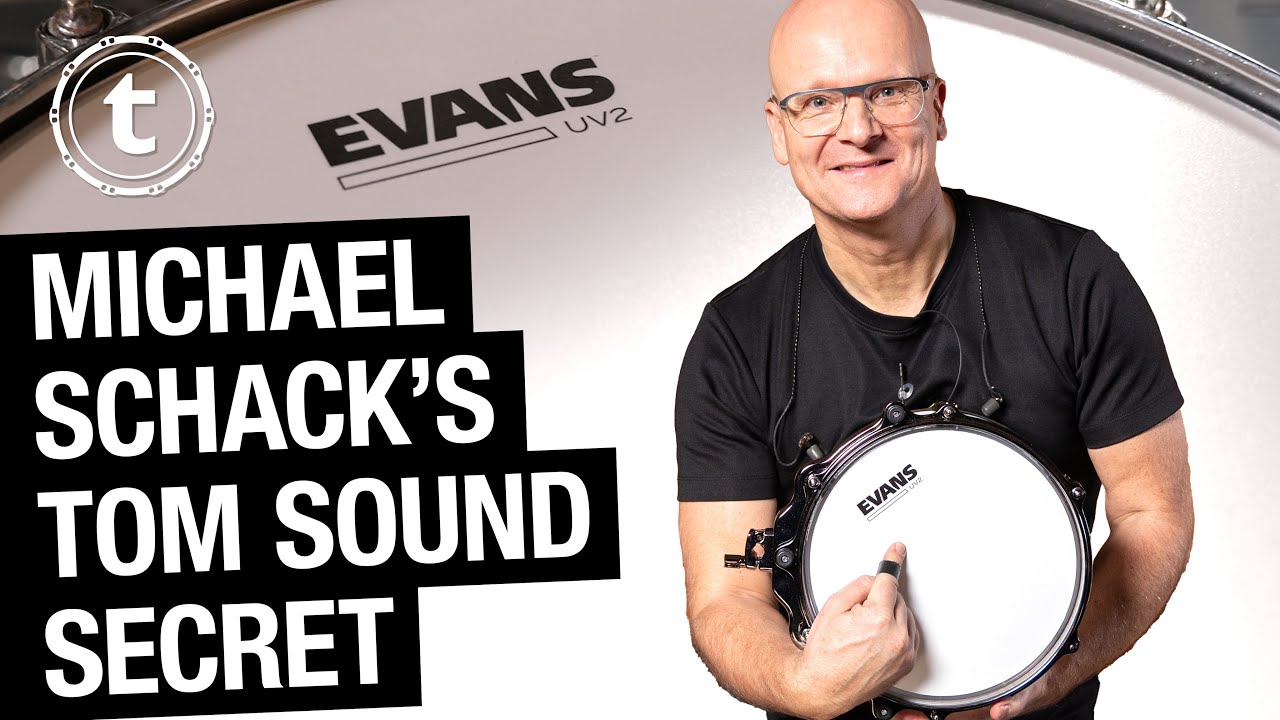 Michael Schack | Fat Tom Sounds with Evans UV2