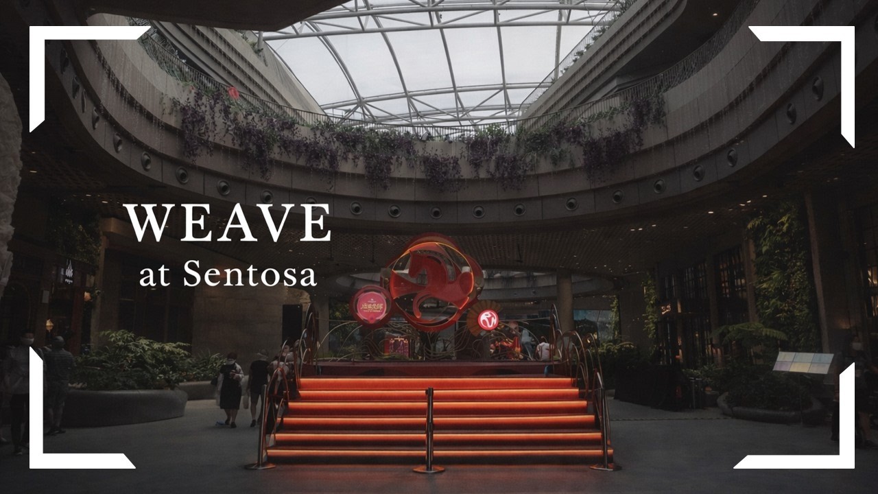 Exploring WEAVE at Resorts World Sentosa | Siloso Beach Crocodile Sighting & Pop Mart Event
