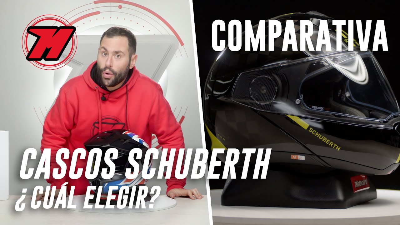 Qué CASCO SCHUBERTH elegir 🤔¡GUÍA DE COMPRA DEFINITIVA! 🔝