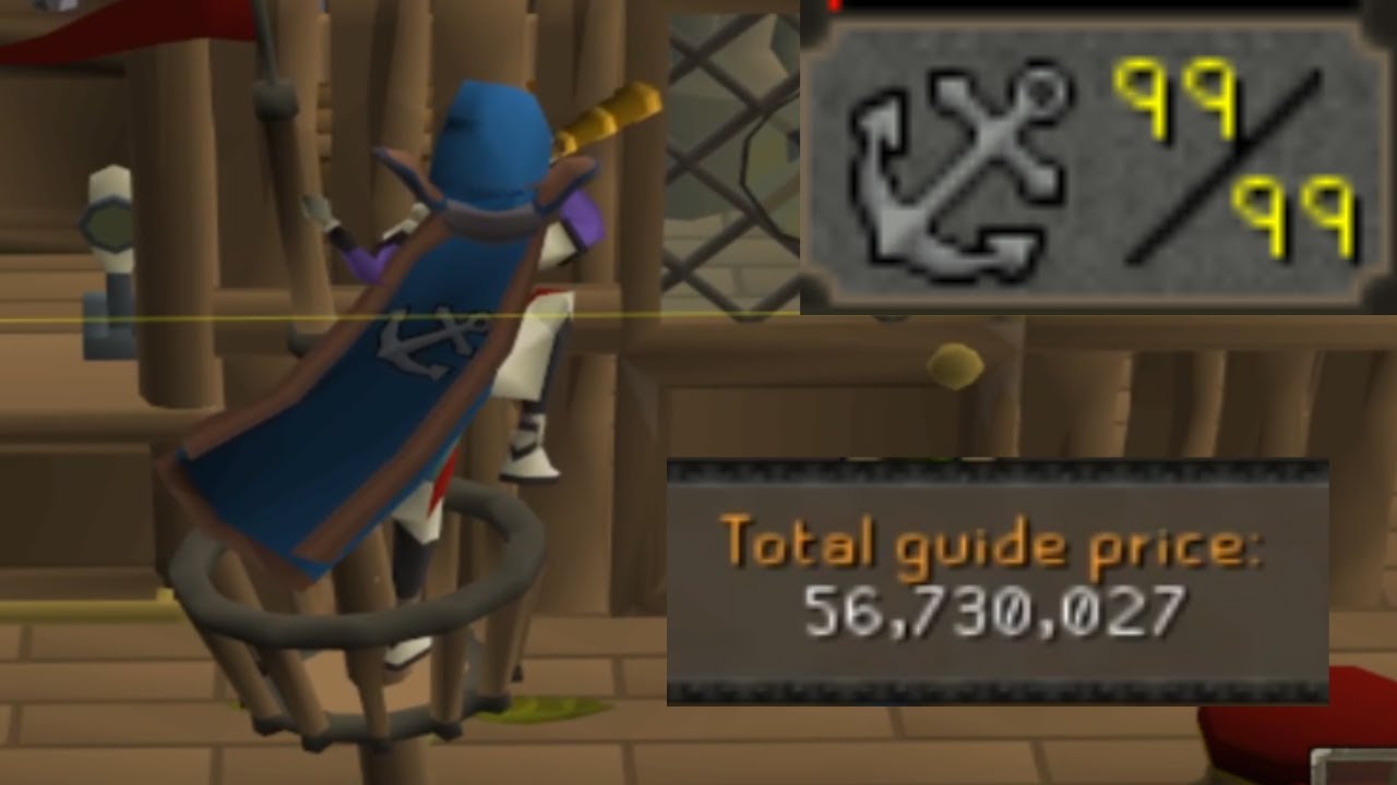OSRS Loot From 99 Sailing (Salvaging Only)