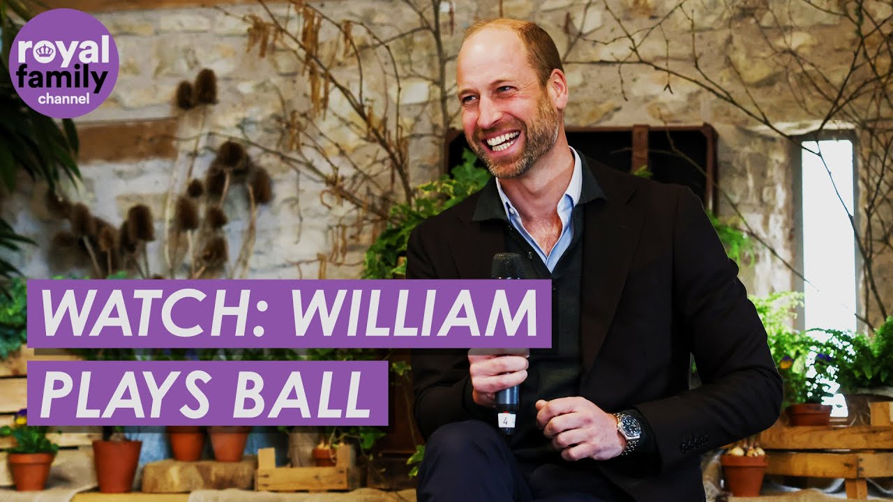 WATCH: Prince William Plays Football With Street Soccer Scotland